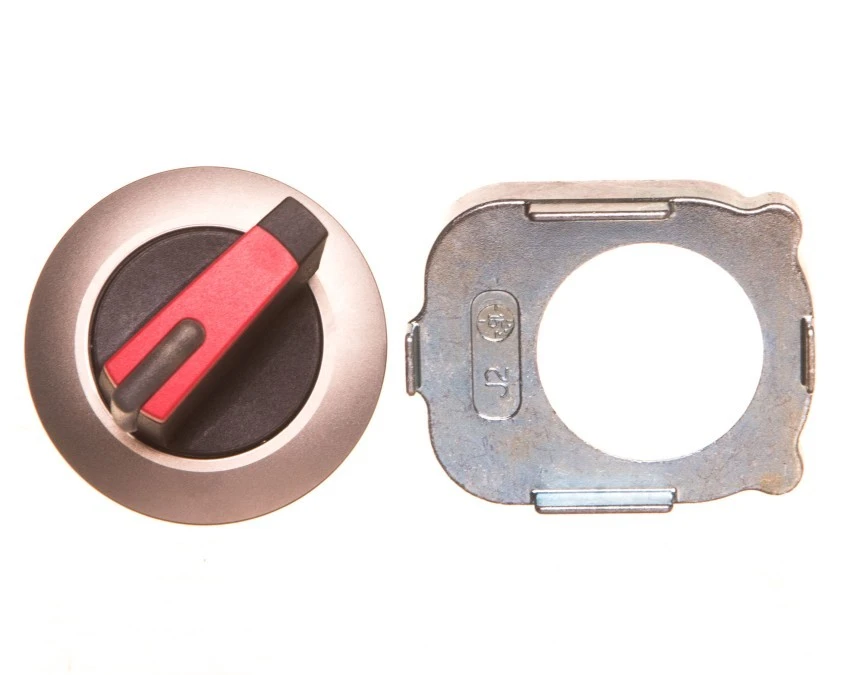 Napęd przełącznika 2 położeniowy O‑I 30mm czerwony podświetlany bez samopowrotu metal mat IP69k Sirius ACT 3SU1062‑2DF20‑0AA0 - obrazek 2
