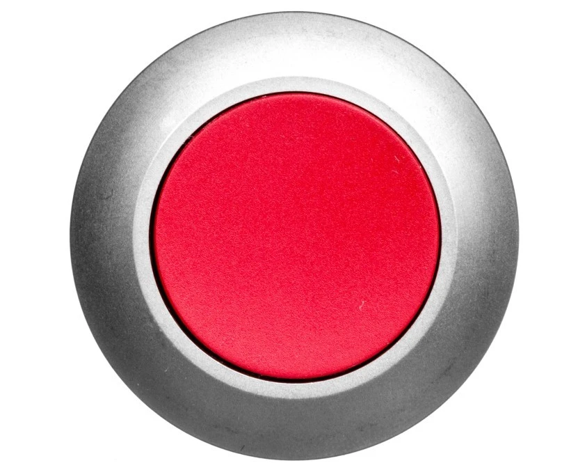 Napęd przycisku 30mm czerwony bez samopowrotu metalowy matowy IP69k Sirius ACT 3SU1060‑0JA20‑0AA0 - obrazek 1