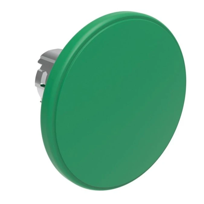 Metalowy przycisk grzybkowy samoczynny powrót fi60mm Zielony LPSB6163 - obrazek 1