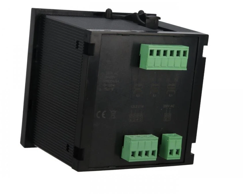 Miernik parametrów sieci 3‑fazowy 12‑400V AC 1‑9000/5A 10‑100Hz cyfrowy tablicowy 96x96mm DMM‑4T - obrazek 2