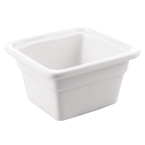 Olympia Biała porcelana 1/6 jeden szósty rozmiar gastronomiczny 180 x 160 100 mm