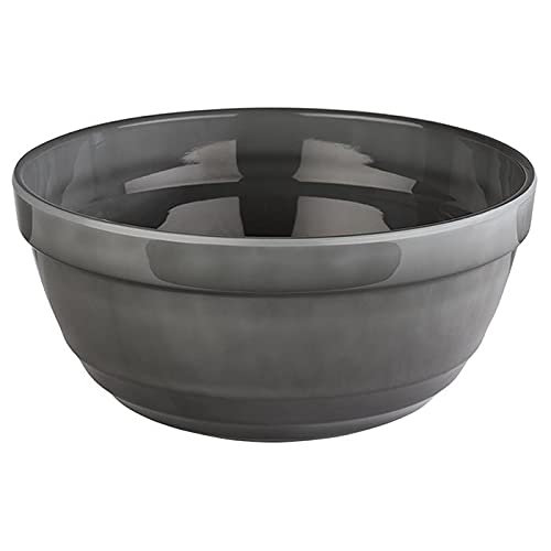 APS „EMMA” miska bufetowa okrągła z melaminy pojemność 2,3 l/Ø 23 cm/wysokość 10,5 cm/szara