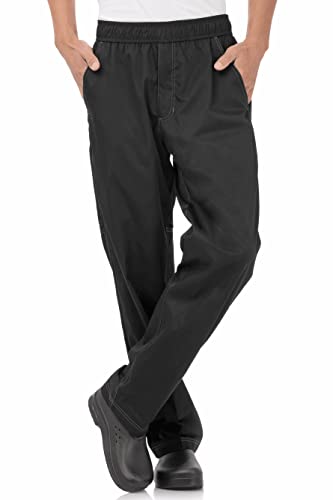 Chef Works CVBP Cool Vent Baggy, czarny, mały - obrazek 1