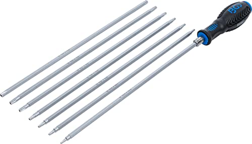 BGS 2325 Zestaw wkrętaków z wymiennymi grotami profil T (do Torx) / TS Torx Plus) 8 szt.