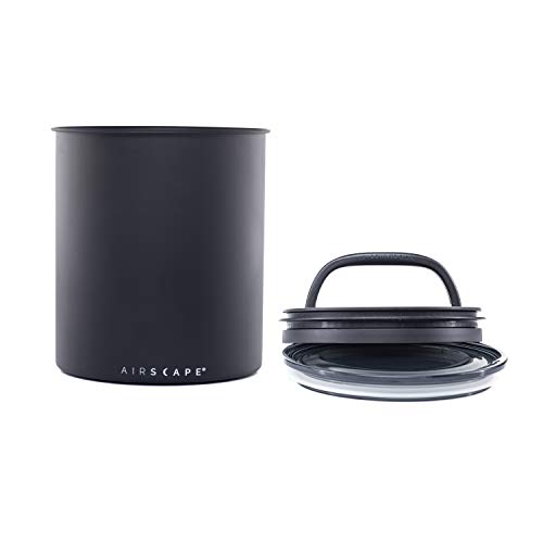Airscape Kaffeedose großer Behälter mit patentierter CO2 Freigabe, luftdichter Deckel, schiebt Luft heraus, um Lebensmittel Frische zu bewahren - obrazek 1