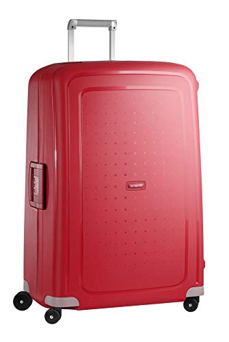 Samsonite S’Cure Walizka na 4 kołach 81cm Crimson Red