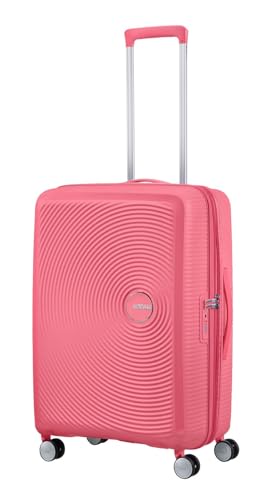 American Tourister Soundbox Spinner M EXP – 67 cm, 81 L – Różowy