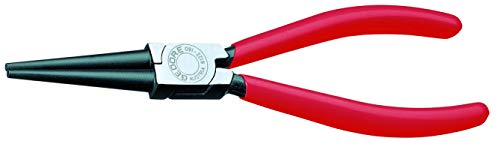 GEDORE Szczypce okrągłe 8122 160 TL, mm, uchwyt jednoskładnikowy, powierzchnie chwytowe ząbkowane, długie szczęki