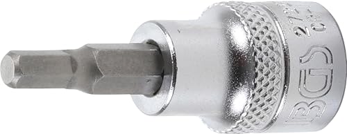 BGS 2722 Nasadka do bitów 10 mm (3/8") gniazdo sześciokątne 3/16" - obrazek 1