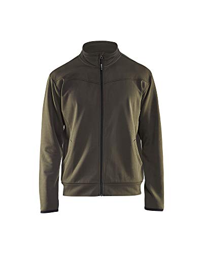 Blakläder 336225264599M bluza rozmiar z zamkiem błyskawicznym w kolorze oliwkowo zielonym/czarnym, M