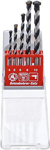 BGS Diy 50816 Zestaw wierteł do betonu 4 10 mm 5 szt.