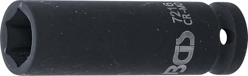 BGS 7216 Nasadka udarowa sześciokątna, głęboka 12,5 mm (1/2″) 16