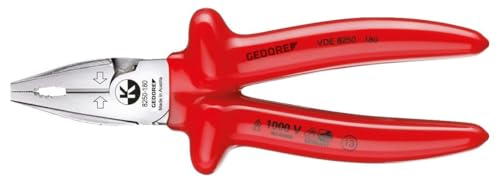 Alicate de fuerza VDE con aislamiento inmersión 225 mm
