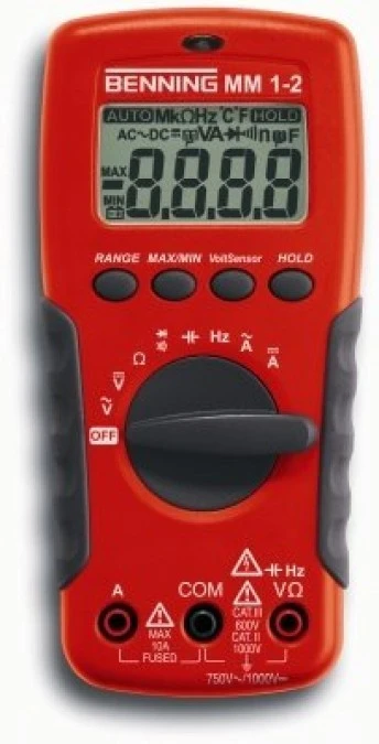 Miernik cyfrowy uniwersalny z akcesoriami 0,1mV‑750V AC 0,1mV‑1000V DC kat III 600V 044082 - obrazek 1