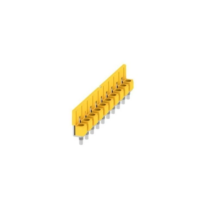 Mostek równoległy 10‑polowy do zacisków 16mm2 KR100B10 /20szt./ - obrazek 1
