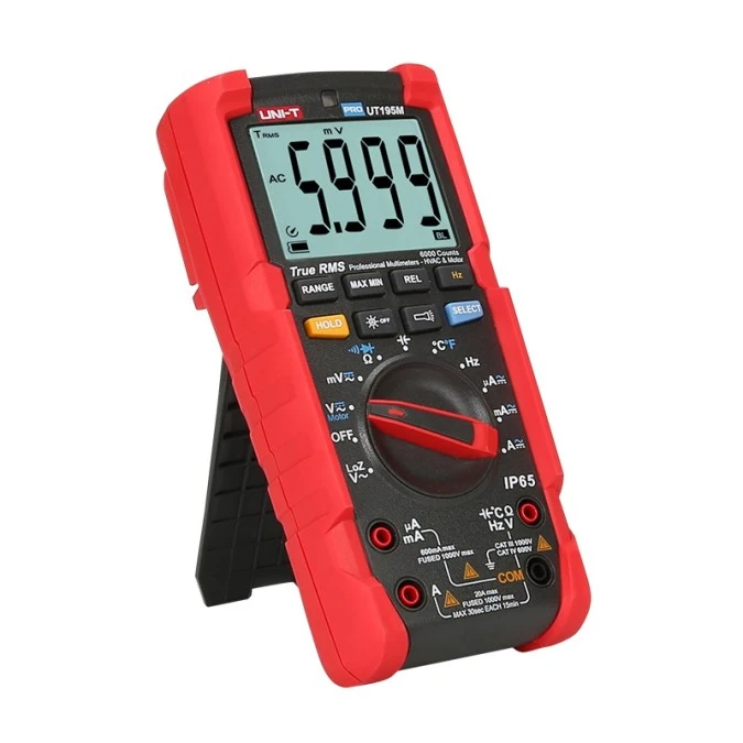 Miernik cyfrowy uniwersalny profesjonalny Uni‑T Pro LoZ IP65 True RMS UT‑195M - obrazek 1