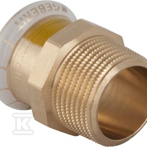 Złączka Geberit Mapress Kupfer Gas przejściowa z gw.zewn. d15-R1/2 34666 Złączka Geberit Mapress Kupfer Gas przejściowa z gw.zewn. d15-R1/2 34666