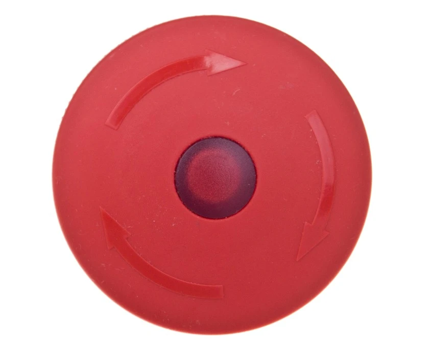 Napęd przycisku bezpieczeństwa czerwona przez obrót podświetlany M22‑PVLT45P 121460 - obrazek 2