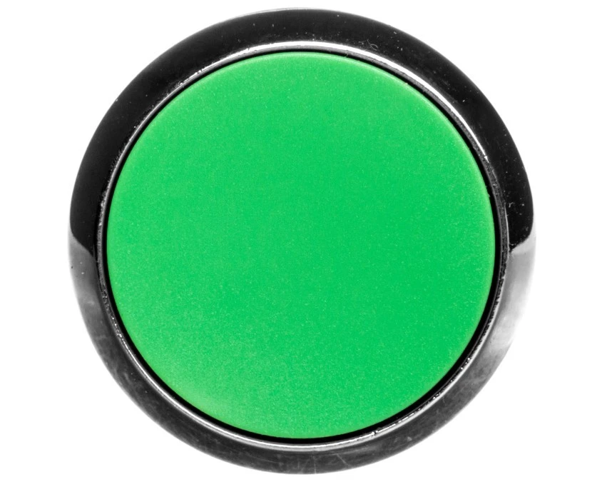 Napęd przycisku 22mm zielony płaski z samopowrotem metalowy IP69k SIRIUS ACT 3SU1050‑0AB40‑0AA0 - obrazek 2