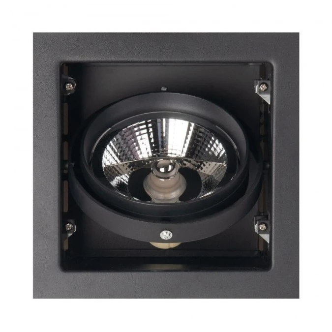 MAXLIGHT H0048 OPRAWA WPUSTOWA MATRIX I CZARNA AR111 GU10 230V - obrazek 3