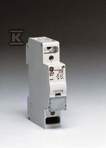 CTX 20 11 230 A 20A Stycznik, 1 styk zwierny (NO) + 1 styk rozwierny (NC), 230V AC 666126 - obrazek 1