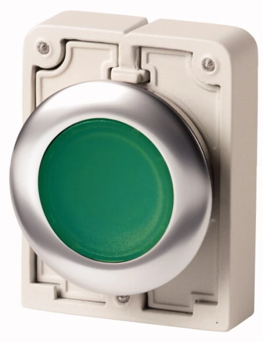Napęd przycisku 30mm płaski zielony z podświetleniam z samopowrotem M30C‑FDL‑G 182927 - obrazek 3