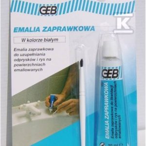 Emalia zaprawkowa do napraw odprysków emalii tuba 20ml 956837 Emalia zaprawkowa do napraw odprysków emalii tuba 20ml 956837