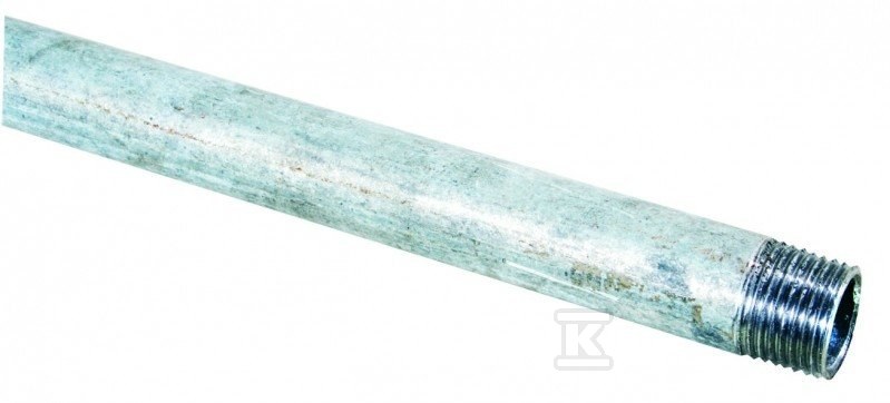 Sztucer stalowy ocynk gwint dwustronny 1/2" L=150mm 987021015 D10AV - obrazek 1