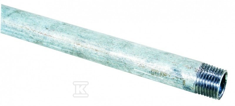Sztucer stalowy ocynk gwint dwustronny 3/4" L=200 987026020 D10AV - obrazek 1