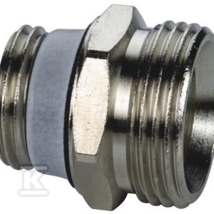 Nypel podłączeniowy 1/2 cala x 3/4 cala niklowany F10390 Nypel podłączeniowy 1/2 cala x 3/4 cala niklowany F10390