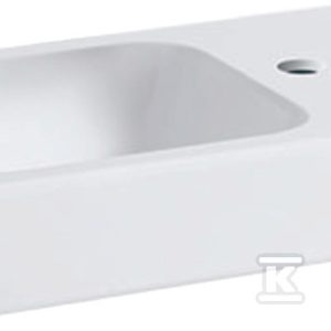 Umywalka iCon xs 53 cm z powierzchnią odkładczą po prawej stronie 124053000