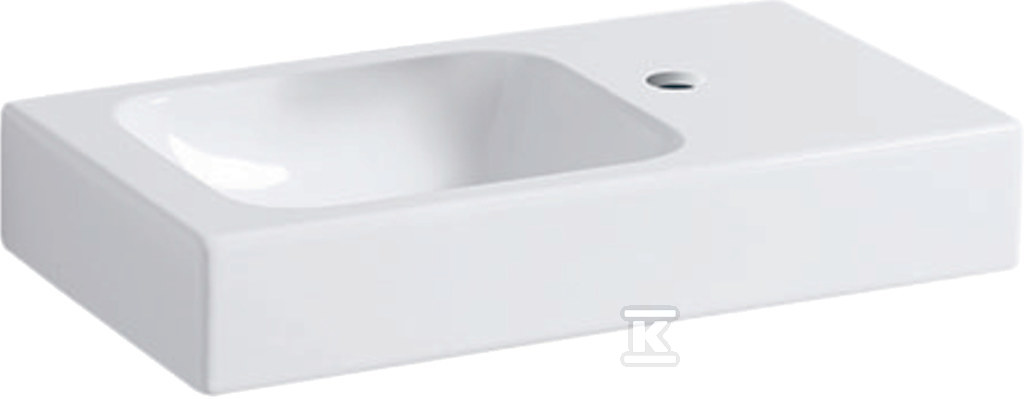 Umywalka iCon xs 53 cm z powierzchnią odkładczą po prawej stronie 124053000 - obrazek 1