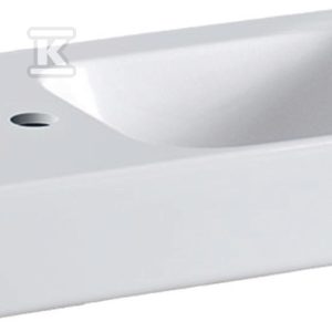 Umywalka iCon xs 53 cm z powierzchnią odkładczą po lewej stronie 124153000