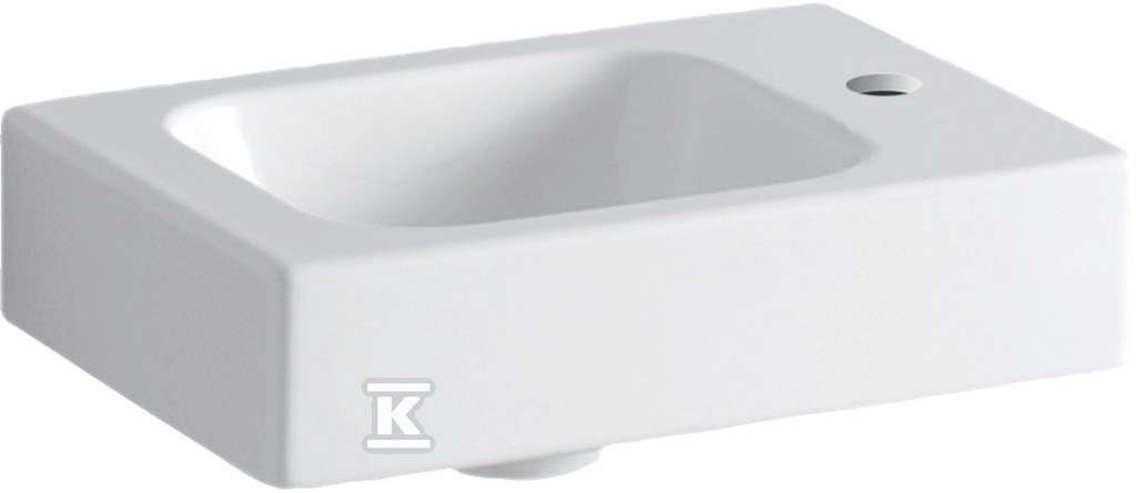 Umywalka iCon kompaktowa 38 cm, z półką po prawej stronie 124736000 - obrazek 1