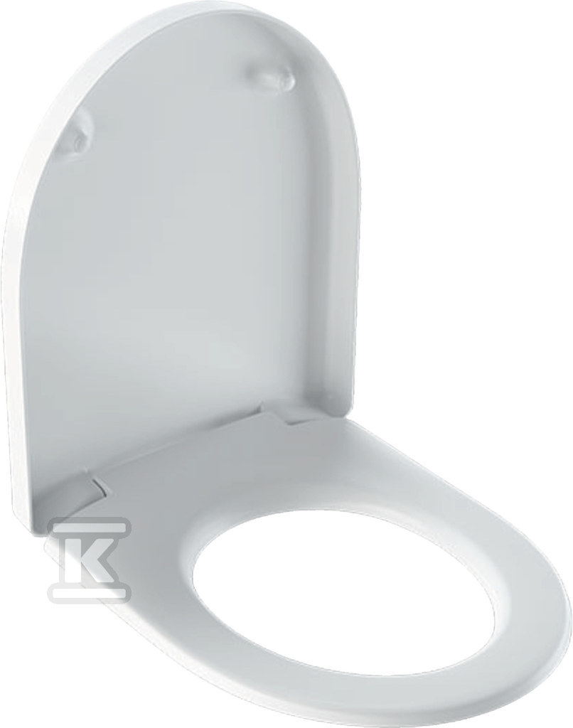 Deska sedesowa WC wolnoopadająca iCon duroplast biała 574130000 - obrazek 1