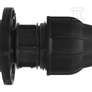 Kryza zaciskowa PP 90×3″ DN80, PN10/PN16 z kołnierzem, do rur PE, kolor czarny 13629080 Kryza zaciskowa PP 90×3″ DN80, PN10/PN16 z kołnierzem, do rur PE, kolor czarny 13629080