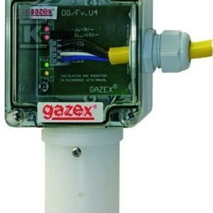 Dwuprogowy detektor amoniaku DG-4E/N2 amoniak (selektywny – oczyszczalnie), nds/ndsch, sensor el-ch