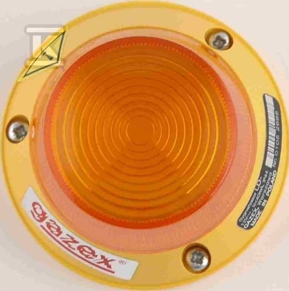 Sygnalizator optyczny LD-2 lampa ostrzegawcza LED żółta, 12V, IP54 - obrazek 1