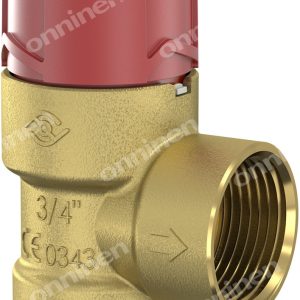 Zawór bezpieczeństwa do instalacji centralnego ogrzewania FLOPRESS, przyłącze GW 1/2 cala, 3 bar 27005 Zawór bezpieczeństwa do instalacji centralnego ogrzewania FLOPRESS, przyłącze GW 1/2 cala, 3 bar 27005