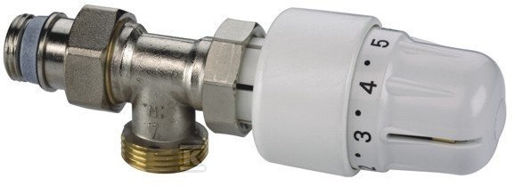 Ogranicznik temperatury powrotu 1/2 cala GZ z głowicą kątową RTL M1238901