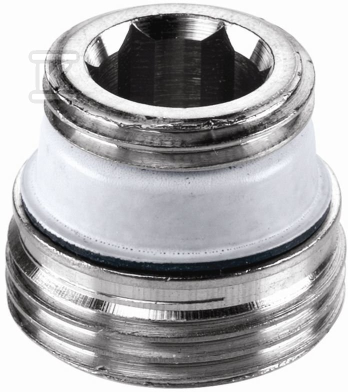 Nypel podłączeniowy Design 1/2 x 3/4 cala chrom F10505 - obrazek 1
