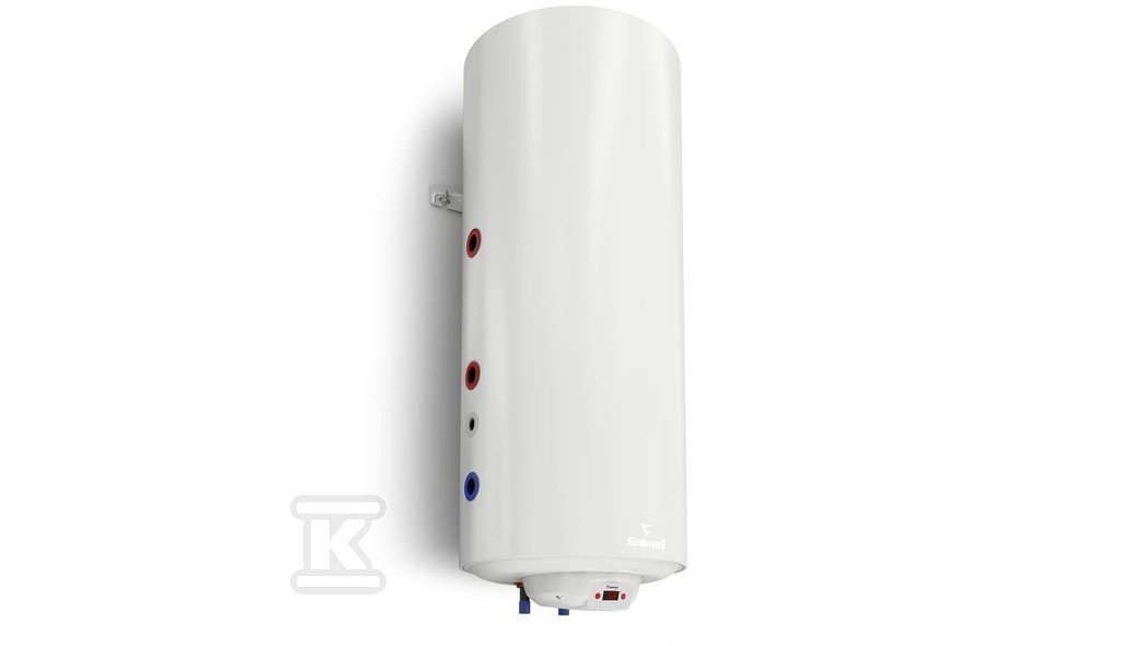 Wymiennik c.w.u. SGWS NEPTUN2 Kombi Elektronik 120L NEW lewy, wężownica spiralna, grzałka elektryczna, pianka poliuretanowa, płaszcz metalowy, wyświetlacz LED, wiszący 06-124771 - obrazek 1