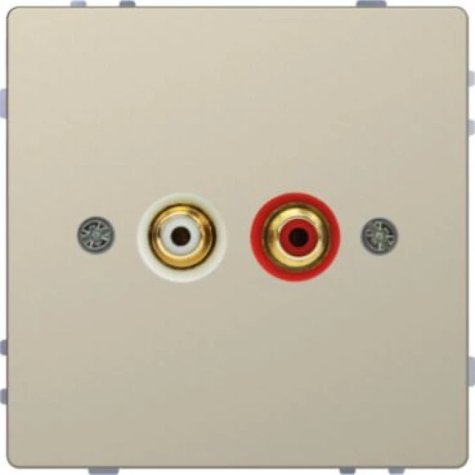 Merten Gniazdo audio D‑Life piasek sahary MTN4350‑6033 - obrazek 1