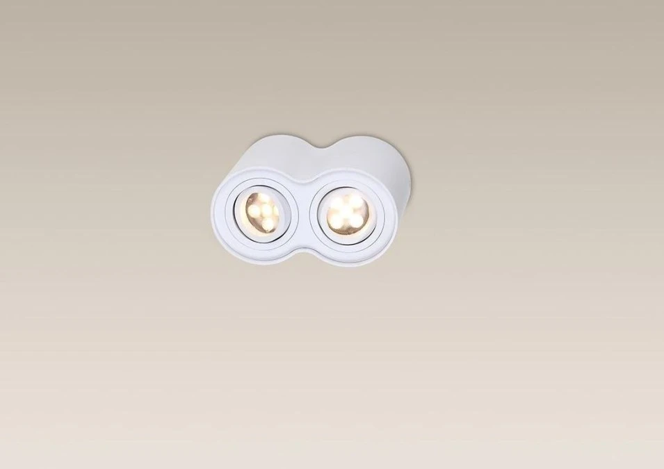 MAXLIGHT C0085 LAMPA SUFITOWA BASIC ROUND BIAŁA PODWÓJNA - obrazek 2