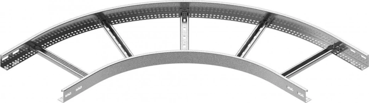 Łuk drabinki 90 stopni 200mm 50mm LDC200H50N 456920
