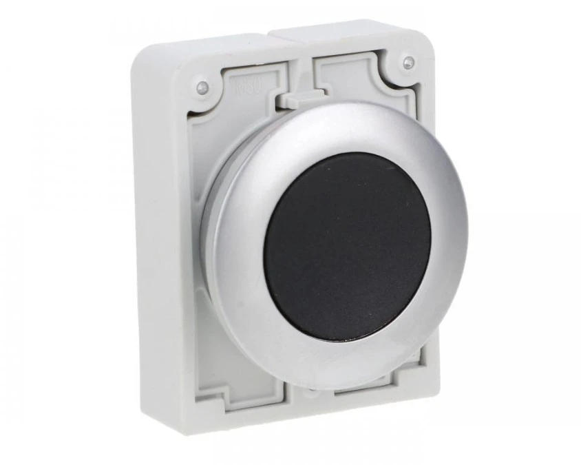 Napęd przycisku 30mm płaski czarny z samopowrotem M30C‑FD‑S 182959 - obrazek 1