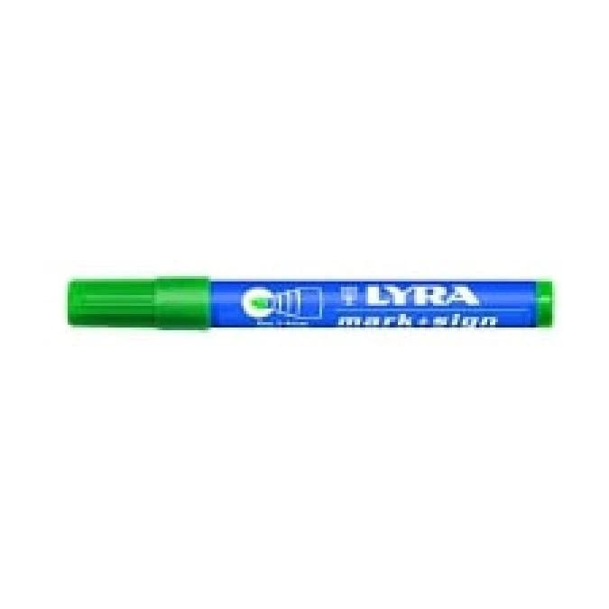 Marker Permanentny wodoodporny Lyra okrągły zielony 4020067 - obrazek 1
