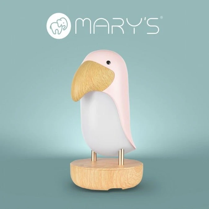 MARYS TUKAN RÓŻOWY WW + BLUETOOTH SPEAKER - obrazek 1
