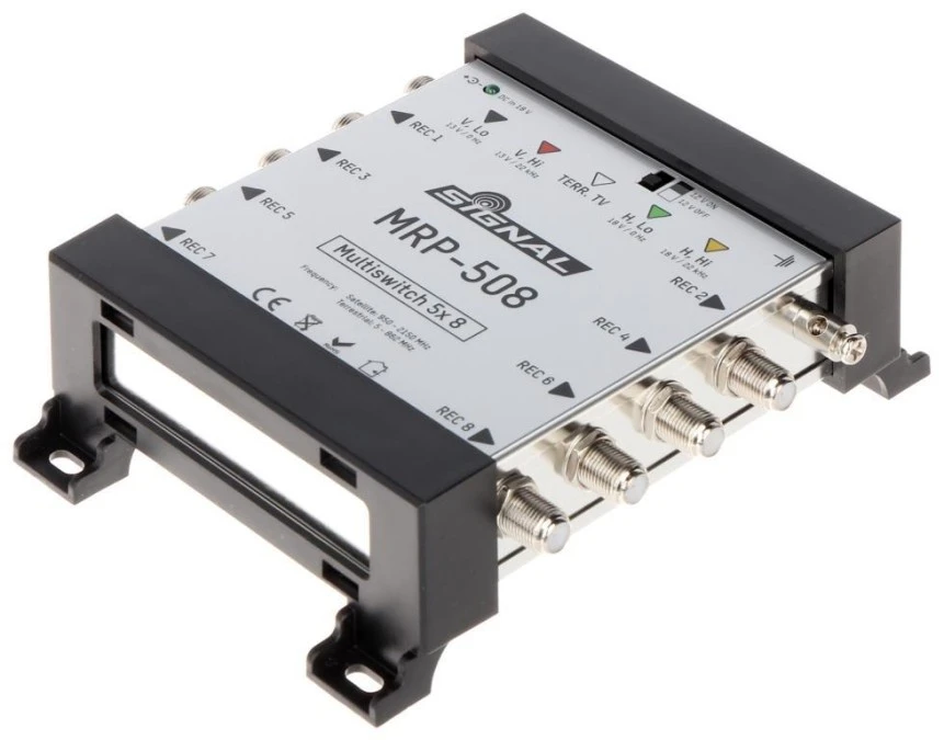 MULTISWITCH MRP‑508 5 WEJŚĆ / 8 WYJŚĆ SIGNAL - obrazek 1