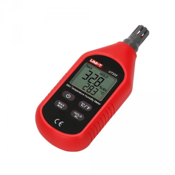Miernik temperatury i wilgotności Termohigrometr 1x/s ‑10÷60C 0÷100RH UT‑333